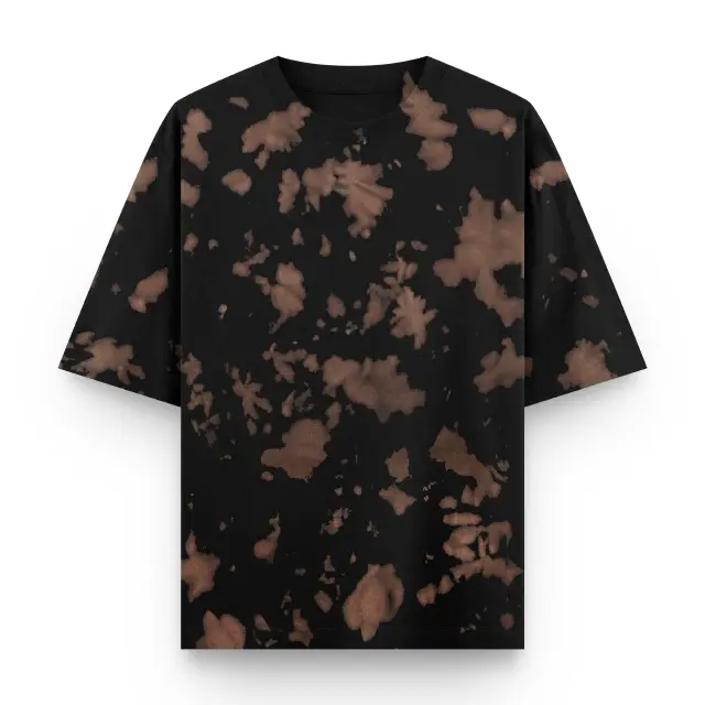 Black-Brown-tie-and-dye-oversized-t-shirt-qikink.webp
