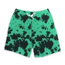 Green-Black-tie-dye-shorts-Shorts-qikink.webp
